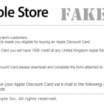 Apple Store提供「優惠禮物卡」作為「長期客戶獎勵」?網路釣客提供的!