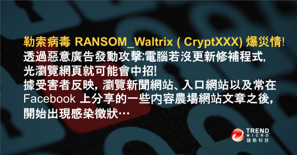 ransomware CryptXXX