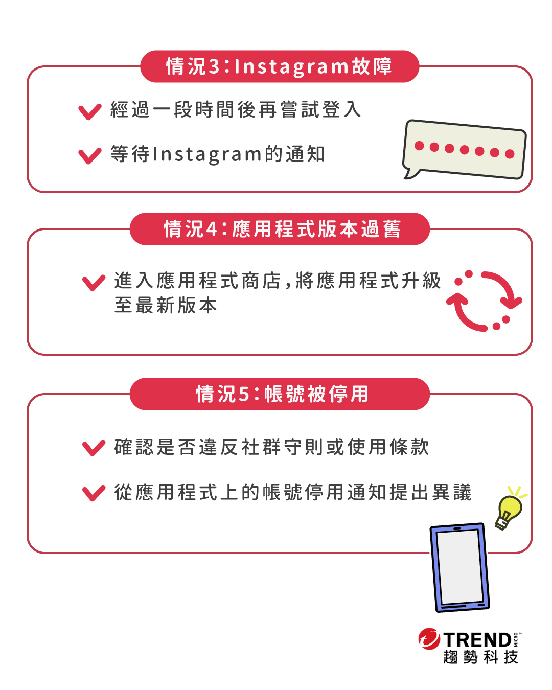 資安漫畫⟫ IG 無法登入怎麼辦？ - 資安趨勢部落格