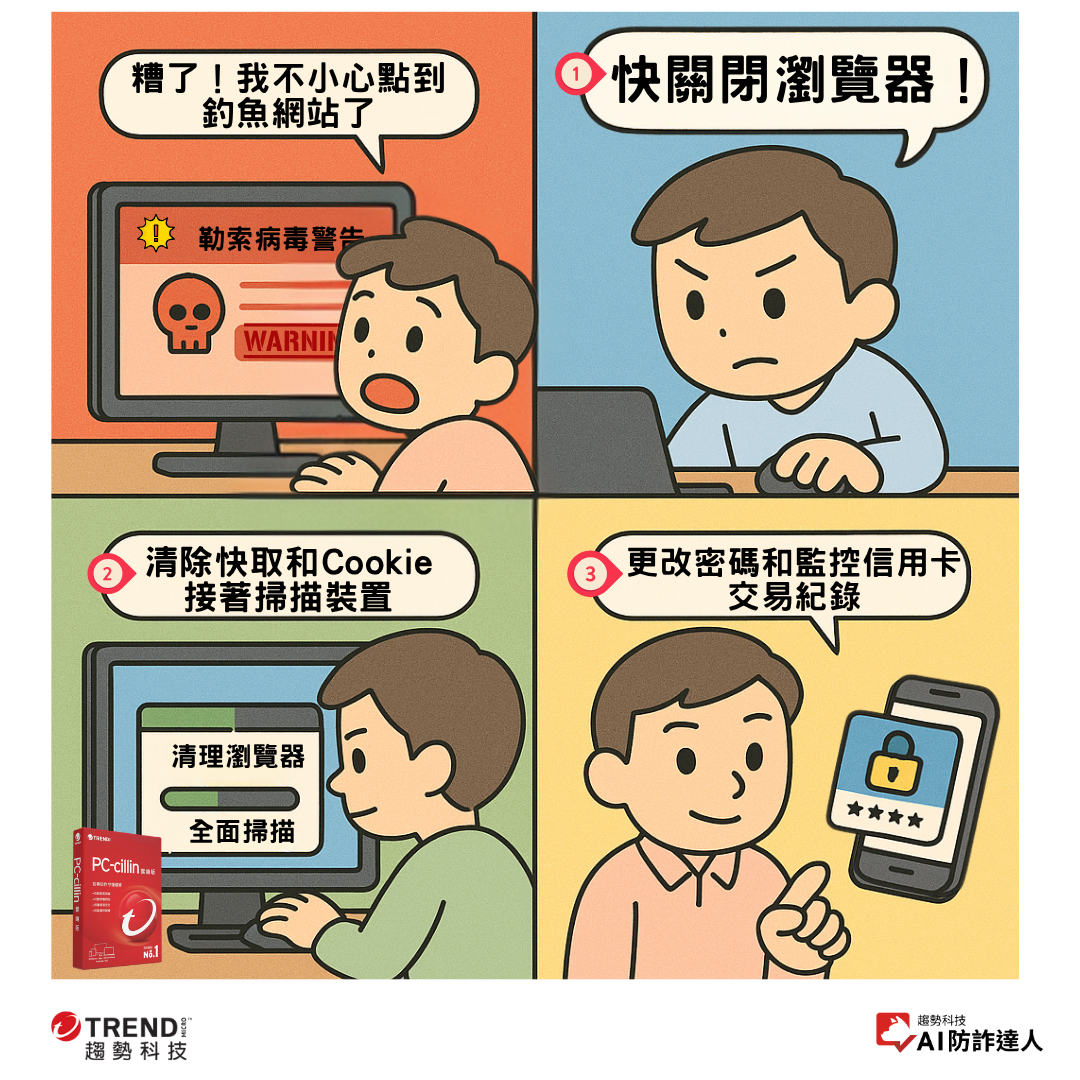 不小心點到詐騙網址/ 釣魚網站怎麼辦？ - 資安趨勢部落格